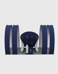 20x10 Meeting Pod with Round Arch Exhibition Kit - Backdropsource