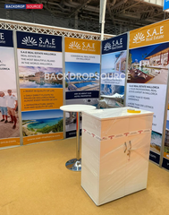 Shell Scheme Exhibition Graphics for 10ft Wide x 6.5ft Depth Booth