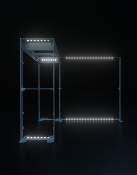 SEGO Backlit Booth 10ft x 10ft - Model 1