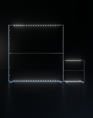 SEGO Backlit Booth 10ft x 10ft - Model 2