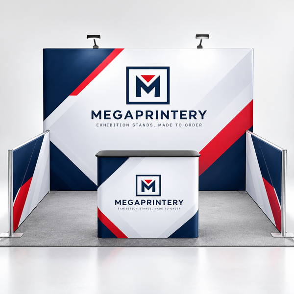 10x10ft Trade Show Booth Kit - A1 hero front