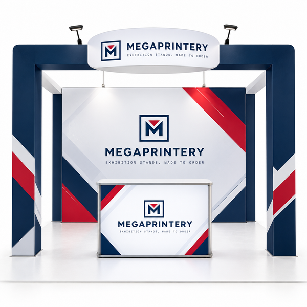10x10ft Trade Show Booth Kit - A2 hero front