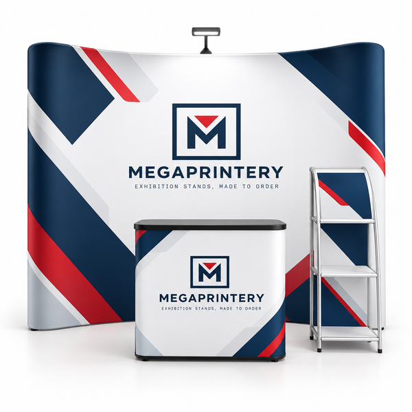 10x10ft Trade Show Booth Kit - A4 hero front