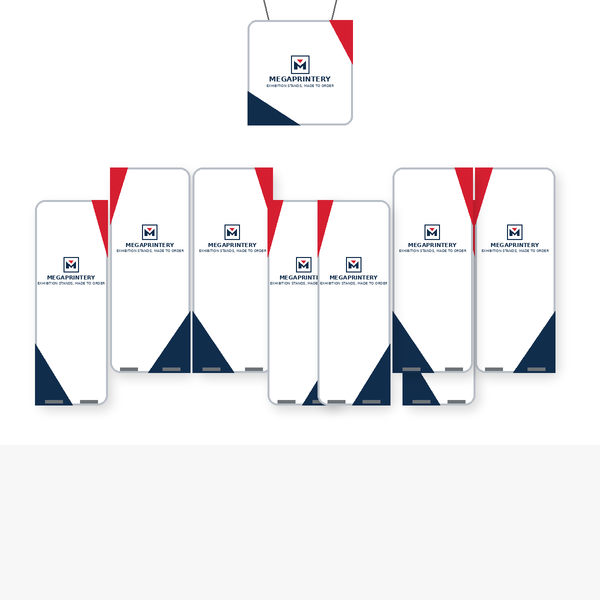 10x10ft Trade Show Booth Kit - B4 hero front