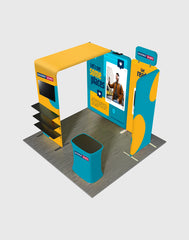 Portable Exhibit Display 10ft x 10ft - Model 31