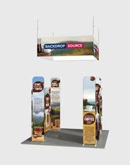Portable Exhibit Display 10ft x 10ft - Model 36