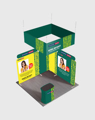 Portable Exhibit Display 10ft x 10ft - Model 30