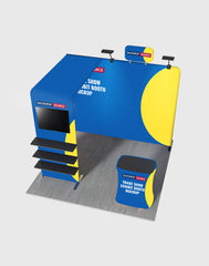 Portable Exhibit Display 10ft x 10ft - Model 17