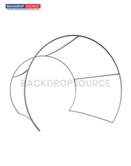 Half Circle Photo Booth Enclosure