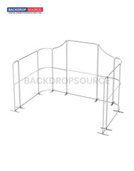 Magnetic Fabric Booth Display - Model 2 (16.4 x 10ft)