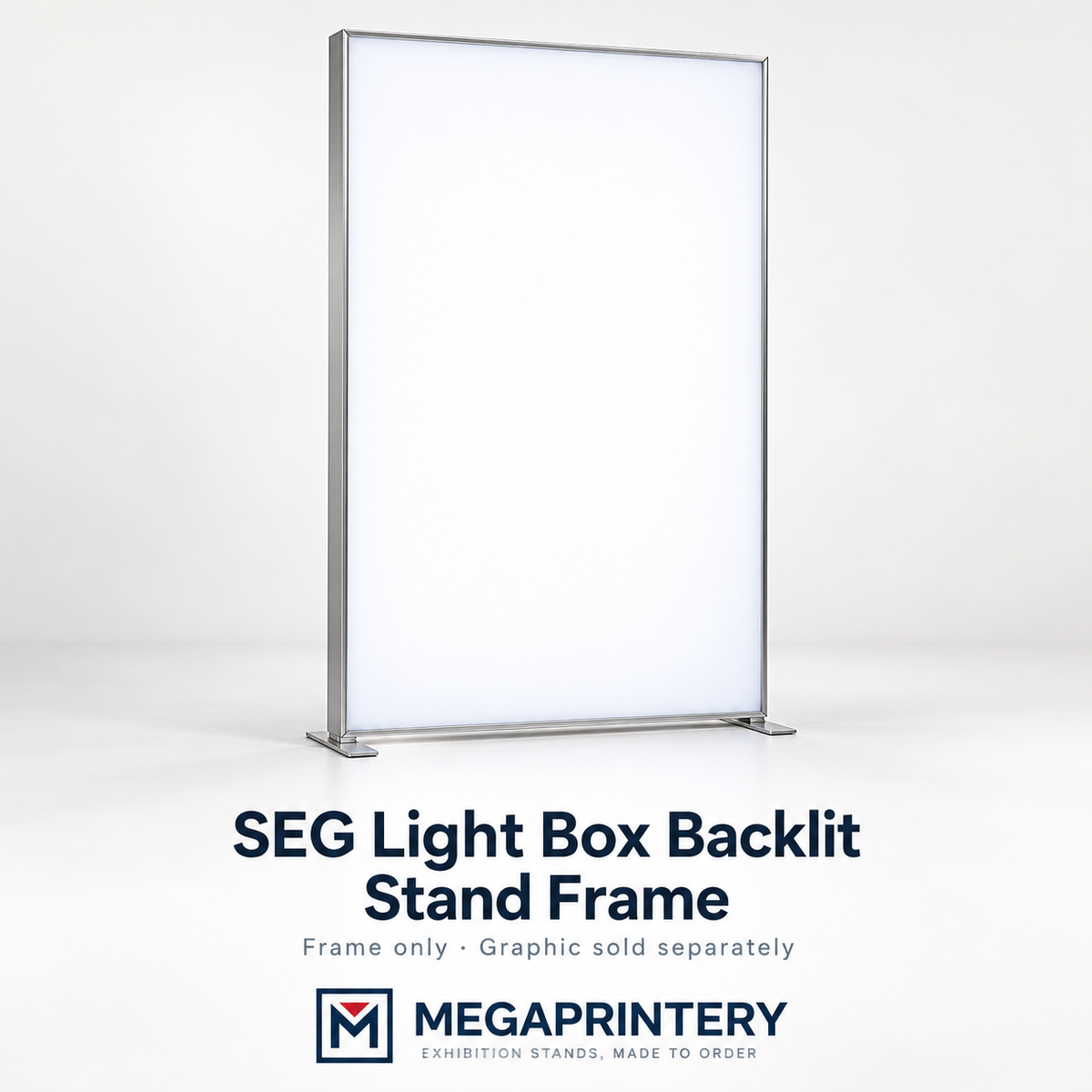SEG Light Box Backlit Stand Frame — MEGAPRINTERY product hero image