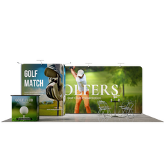 Portable Exhibit Display 10ft x 20ft - Model 8