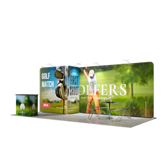 Portable Exhibit Display 10ft x 20ft - Model 8