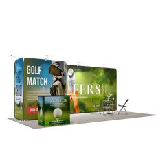 Portable Exhibit Display 10ft x 20ft - Model 8