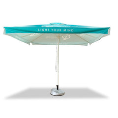 Square Market Umbrellas With Valances  – 9.8ft x 9.8ft