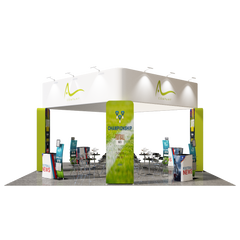 Modular Booth Kits 20ft x 20ft - Model 11