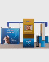 Modular Booth Kits 20ft x 20ft - Model 12