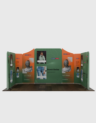 Magnetic Fabric Booth Display - Model 2 (16.4 x 10ft)