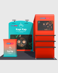 Portable Exhibit Display 10ft x 10ft - Model 37