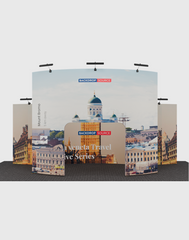 Portable Exhibit Display 20ft x 10ft - Model 21