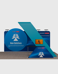Portable Exhibit Display 20ft x 10ft - Model 18