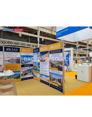 Shell Scheme Exhibition Graphics for 20ft Wide x 10ft Depth Booth