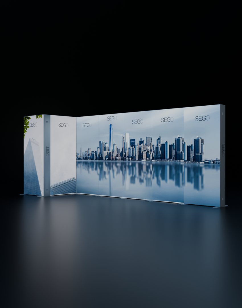 SEGO Backlit Lightbox 20ft x 10ft - Model 2