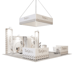 Modular Booth Kits 20ft x 20ft - Model 07 - Backdropsource