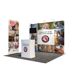 Portable Exhibit Display 10ft x 10ft - Model 22
