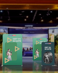 Magnetic Fabric Booth Display - Model 4 (20 x 20ft)