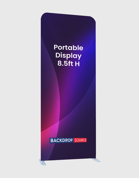 Portable Exhibit Display - 8.5ft H