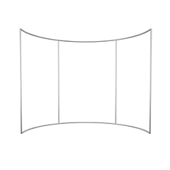 180° Curved Exhibition Booth Wall
