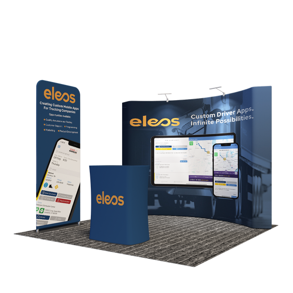 Portable Exhibit Display 10ft x 10ft - Model 25