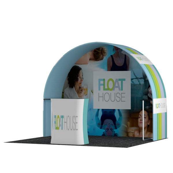 Portable Exhibit Display 10ft x 10ft - Model 27