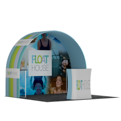 Portable Exhibit Display 10ft x 10ft - Model 27