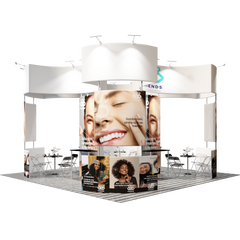Modular Booth Kits 20ft x 20ft - Model 14