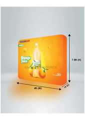 3D Tension Wall with LED Illumination