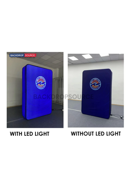 3D Tension Wall with LED Illumination
