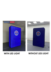 3D Tension Wall with LED Illumination