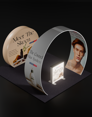 Portable Exhibit Display 10ft x 10ft - Model 34