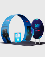 Portable Exhibit Display 10ft x 10ft - Model 33