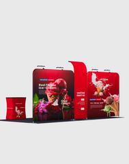 Portable Exhibit Display 10ft x 20ft - Model 16