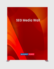 SEG Over Size Fabric Display - 13ft H