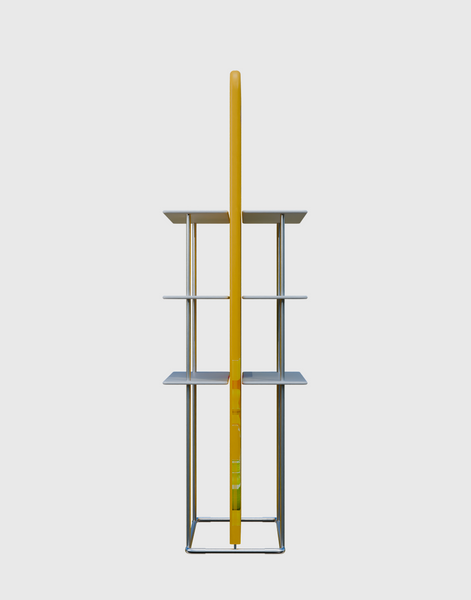 EZ Display Banner Stand with Shelves