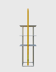 EZ Display Banner Stand with Shelves