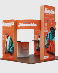 Modular Booth Kits 20ft x 20ft - Model 15