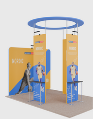 Portable Exhibit Display 10ft x 10ft - Model 40