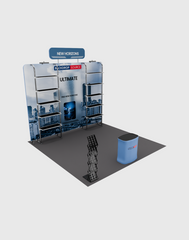 Portable Exhibit Display 10ft x 10ft - Model 28