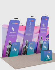Portable Exhibit Display 20ft x 10ft - Model 19