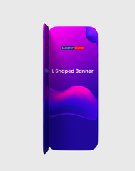 L Shaped Banner